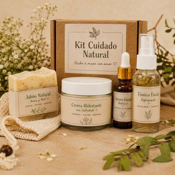 Kit de recetas natural armado por una clienta